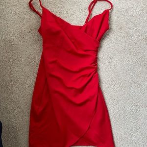 SHEIN Red Mini Dress